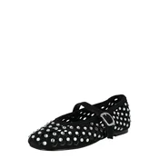 STEVE MADDEN Odprte balerinke Rerun črna