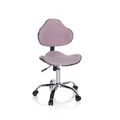 MID.YOU Mladinski Vrtljivi Stol Kiddy Gti 3, Roza