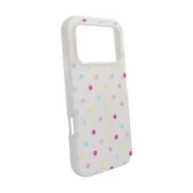 Maska Candy Dots za Honor 600 Pro bela