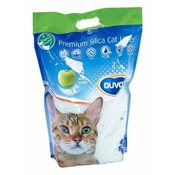 Duvo+ Cat silikagel posteljnina + jabolko 5 l