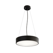 Luster na sajli CLEO 3xE27/24W/230V pr. 40 cm crna