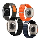 shumee 4x PAŠEK ZA APPLE WATCH 4/5/6/7/8/9/10/SE/ULTRA 44/45/46/49mm MIX COLOR