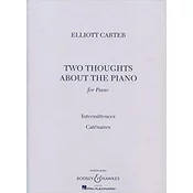 CARTER:TWO THOUGHTS ABOUT THE PIANO