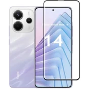 GS 3D kaljeno steklo za Xiaomi Redmi Note 14 5G, črn okvir