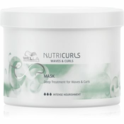 Wella Professionals Nutricurls Waves & Curls maska za zaglađivanje za valovitu i kovrčavu kosu 500 ml