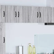 vidaXL Kuhinjske stenske omare 2 pcs Siva Sonoma 60 x 31 x 40 cm