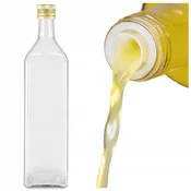 shumee MARASCA CLEAR 1000 ml steklenica z dozirnikom za olivno olje, kis, sirup, sok 1l