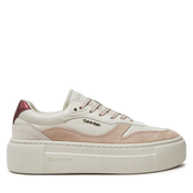 Superge Calvin Klein Ff Cupsole Lace Up W/Ml Mix M HW0HW02125 Bež
