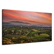 shumee Platno Narava Panorama višavja 120x70 cm