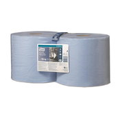 Tork - Industrijske papirnate brisače Tork Heavy-Duty, 3-slojne, modre, 2 kosa