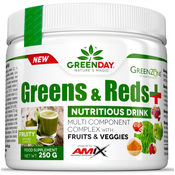 GreenDay Greens & Reds+, 250 g, Amix