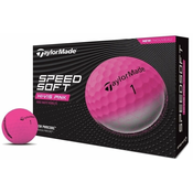 TaylorMade Speed Soft Pink Basic Golf žogice