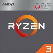 AMD Ryzen 3 3200G, 3,6 GHz, 4 MB, OEM (YD3200C5M4MFH)