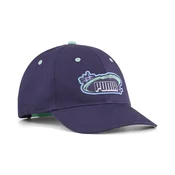 PUMA Comic Baseball Cap Youth, Kids, Deep Plum, YOUTH