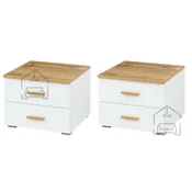 Komplet dveh nočnih omaric Wood II 23 FSC B