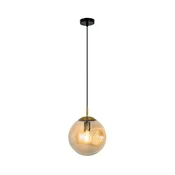 Luster na sajli OSCAR 1xE27/40W/230V dimljeno bež
