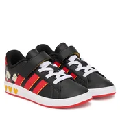 adidas Superge Adidas Disney Mickey Mouse Grand Court Shoes Kids KI9187 Črna