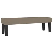 Vidaxl Klop taupe 100x30x30 cm blago