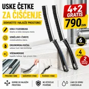 Cetke za cišcenje teško dostupnih mesta - 4+2 gratis