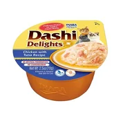 Inaba INABA Dashi Delights piščančji in tunin bujon - priboljšek za mačke - 70 g