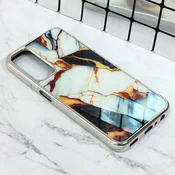 TERACELL Maska za telefon Samsung A245F Galaxy A24 4G/5G, Marble Pattern, Braon