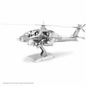 Kovinska Zemlja 3D sestavljanka: AH-64 Apache