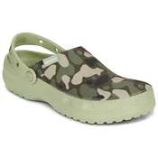 Crocs Classic Crafted Camo Clog Zelena
