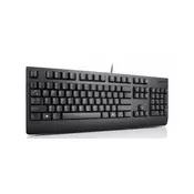 Lenovo 4X30M86893 tipkovnica Univerzalno USB QWERTZ Nemščina Črna