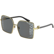 DOLCE & GABBANA Ženske naocare za sunce 0DG2279 02/AL 60, Zlatne boje