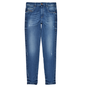 Diesel  Jeans skinny D-SLANDY HIGH  Modra
