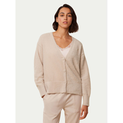 Triumph Pletena jopica Smart Thermal 10221469 Bež Regular Fit