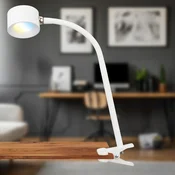 Briloner LED luč v objemki za polnjenje Tari, bela, CCT, zatemnitev na dotik, USB - Študija/pisarna - Sodobni - Kovina