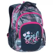 Školski ruksak Pulse Teens - Happy Girl, 23 l