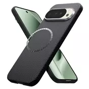 Premium maskica Techsuit Aramid Fiber s MagSafe podrškom za Google Pixel 10 Pro XL - black