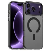 Hibridni ovitek Techsuit CandyCase MagSafe za iPhone 17 Pro/18 Pro - black