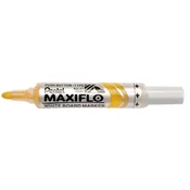 Marker za belo tablo, 2,5 mm, zožena konica, PENTEL Maxiflo MWL5M, rumen