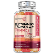 Multivitamins and Omega Gummies - Dječji multivitaminski bomboni (120 bombona)