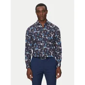Hechter Paris Srajca 60267 151604 Mornarsko modra Modern Fit
