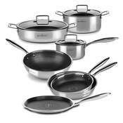 ROSMARINO 10-delni set posod s pokrovkami Rosmarino HexaPRO, (21727511)