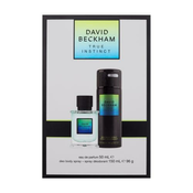 David Beckham True Instinct set: EDP 50 ml + deodorant 150 ml za moške