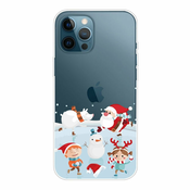 Ovitek za iPhone 12 Pro Max | Prozoren, zimsko veselje