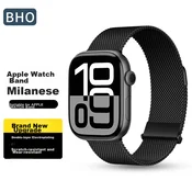 BHO Zamenska narukvica za pametni sat za Apple Watch, Crna