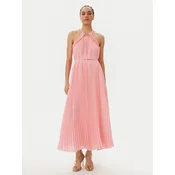 TWINSET Cocktail obleka 251TP2332 Roza Loose Fit