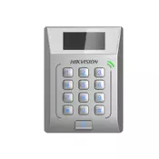 Hikvision Access controller - DS-K1T802M (Mifare(13.56Mhz), LCD, kartica/koda, RJ45/RS-485/WG26/WG34, 12VDC)