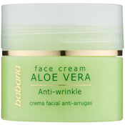 Babaria Aloe Vera krema za lice s aloe verom (Anti-Wrinkle Face Cream with Aloe Vera) 50 ml