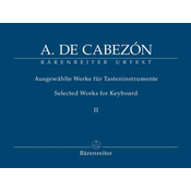 A.DE CABEZON:SELECTED WORKS FOR KEYBOARD VOL.2