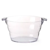 Bar Up Ovalna plastična skleda za šampanjec ali punč SAN 47x29x23cm - Hendi 593165