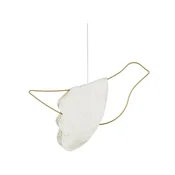 Nobodinoz Lin Francais Viseca Igracka Bird Off White