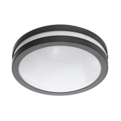 Eglo 33571 - LED prigušiva kupatilska svetiljka LOCANA LED/14W/230V IP44 antracit