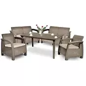 Set vrtnega pohištva Corfu Fiesta II duo z mizo futura